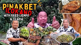 PINAKBET ILOKANO with Fried Liempo and Tilapya [upl. by Ynor772]