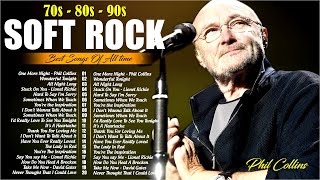 TOP 100 Greatest Hits Soft Rock  Phil Collins Rod Stewart Eric Clapton Lionel Richie Bee Gees [upl. by Keli]