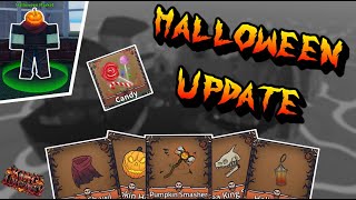 King Legacy  How to get Pumpkin Smasher amp New Accessories  PKS Secret Ability  Halloween Event [upl. by Elgar321]