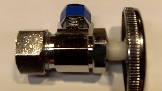 How to Fix a Leaky ShutOff Valve in Seconds [upl. by Adiel334]