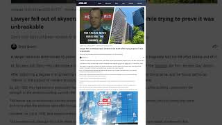 facade news window fall incident safety safetyfirst Façade glassfacade usa curtainwallshorts [upl. by Falito]