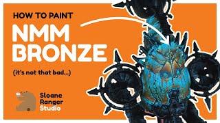 How to paint NMM bronze  Blight Drone tutorial pt2  Sloane Ranger Studio [upl. by Marjory]