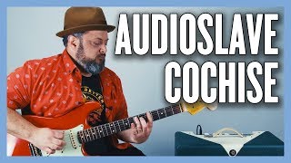 Audioslave Cochise Guitar Lesson  Tutorial [upl. by Eniamerej]