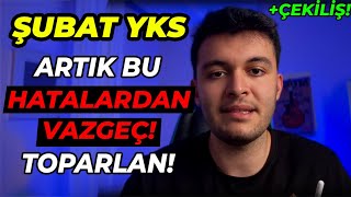 ŞUBAT YKS DEĞİŞTİRMEN GEREKEN HATALARIN VAR  yks [upl. by Zarla]