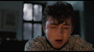 The Final Scene  Elio crying in front of the fireplace  Call Me By Your Name 2017 [upl. by Ramilahs37]