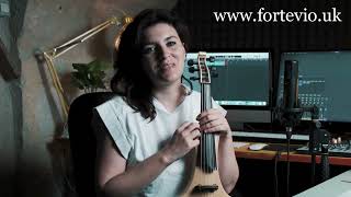 Fortevio 6 string electric violin DEMO [upl. by Griz17]