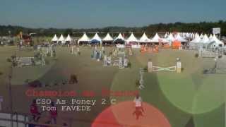 Championne CSO Poney Elite D Minim et Agathe NOE [upl. by Refinej308]