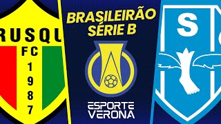 BRUSQUE X PAYSANDU  RODADA 17  brasileirão serieb [upl. by Cacia]