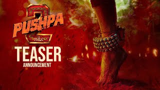 Pushpa2TheRule Teaser  Allu Arjun  Rashmika  Sukumar  Fahad  DSP  Mythri Movie Makers [upl. by Luapnaej]