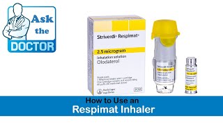 How to Use a Respimat Inhaler [upl. by Naahs]