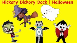 Hickory Dickory Dock Halloween  Hickory Dickory Dock  Halloween Baby Song  Halloween Kids Song [upl. by Corrie]