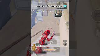 POWER OF Scorpion Gun🥶 bgmi pubgmobile 1v3clutches trending viral shorts [upl. by Anelav232]