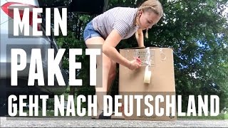 MEIN PAKET GEHT NACH DEUTSCHLAND  VLOG [upl. by Cybil]