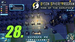 Fractionator Loop  Lets Play Dyson Sphere Program Rise of the Dark Fog Part 28 [upl. by Eillam]