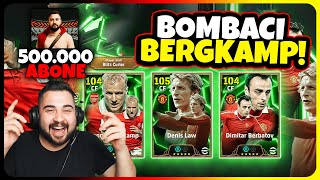 BOMBACI BERGKAMP amp 105 LAW TOP AÇILIMI 500000 ABONE OLDUK🥳 eFootball Mobile 2025 [upl. by Moshe]