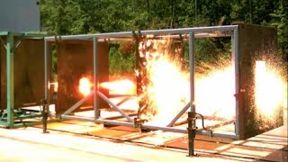 Electromagnetic Railgun Firing Hypervelocity Projectile  Mach 7 [upl. by Hedve]