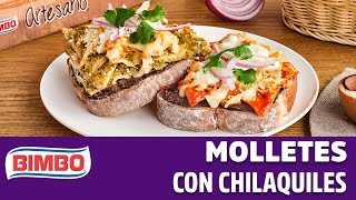 Molletes con chilaquiles – Resuelve Con [upl. by Rramed]