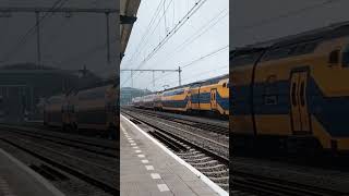 VIRMm 9413 komt te Geldermalsen en vertrekt als IC naar Utrecht Centraal [upl. by Rasec763]