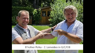 B´hofner Polka in GCFB  2 Lernvideo  Musikwelt  Christian Ottino und Heli Auer c 2024 [upl. by Parry434]