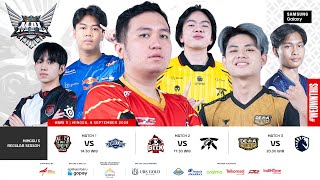 🔴 LIVE  MPL ID S14  Regular Season Hari 3 Minggu 5  Bahasa Indonesia [upl. by Enhpad]