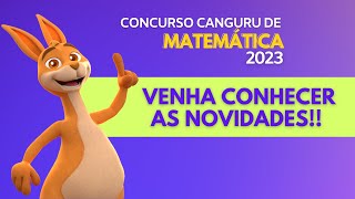 Canguru de Matemática 2023 Venha conhecer as novidades [upl. by Lina]