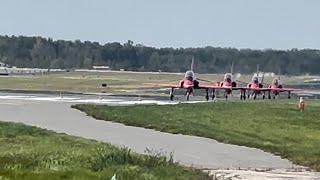 Red Arrows Yr Two Four London Ontario Canada Airshow [upl. by Attevad]