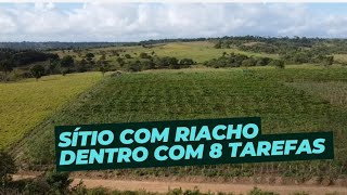 sitio com 8 tarefas tarefas tem riacho cortado o terreno falar com Adailton 79 9 99979391 [upl. by Angy]