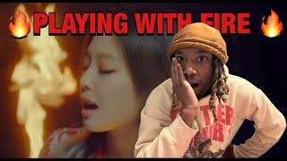 BLACKPINK  불장난 PLAYING WITH FIRE MV Reaction [upl. by Ginnifer535]