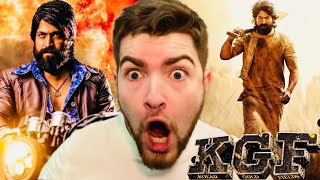 KGF Chapter 1 2018 MOVIE REACTION  FIRST TIME WATCHING [upl. by Anek]