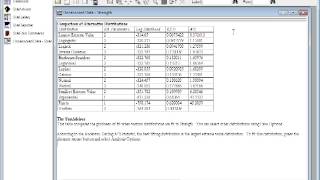 Statgraphics Fitting Distribution [upl. by Berwick]