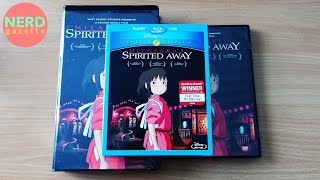 Studio Ghibli Spirited Away Bluray  DVD Unboxing amp Review [upl. by Norved]