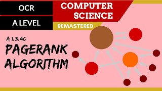 68 OCR A Level H446 SLR12  13 PageRank algorithm [upl. by Tremayne]