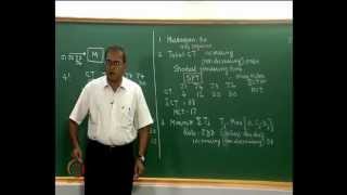 Mod07 Lec25 Single machine sequencing Two machine flow shop  Johnsons algorithm [upl. by Eikciv]