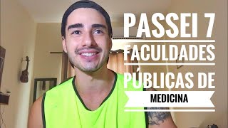 Passei em 7 faculdades públicas de Medicina USPUNESPUNICAMP COMO FIZ [upl. by Cosma973]