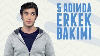 5 Adımda Erkek Bakımı  Erkek Kafası [upl. by Ahtamat]