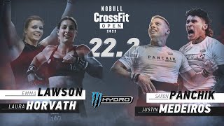 CrossFit Open Workout 222 Live Announcement [upl. by Leora836]