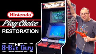 Nintendo Playchoice 10 Restoration with The 8Bit Guy [upl. by Fremont]