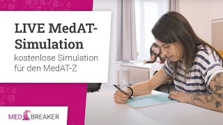 MedATZSimulation LIVE  OnlineTestsimulation für den MedizinAufnahmetest  Emotionen regulieren [upl. by Ecila205]