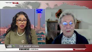 SA Water crisis  Water shortages in SA Dr Jo Barnes [upl. by Barny]