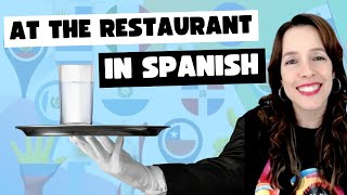 SPANISH EXPRESSIONS TO USE AT THE RESTAURANT 🍽 🍷👩🏻‍🍳 [upl. by Ener468]