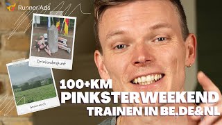 Trainen in 🇧🇪🇩🇪amp🇳🇱 prachtig gebied 100km weekvolume na de 1502 op de 5km bij de Verkerkloop [upl. by Edualc]