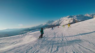 TETNULDI SKI RESORT SKIING 2020  სრიალი თეთნულდზე [upl. by Otokam]