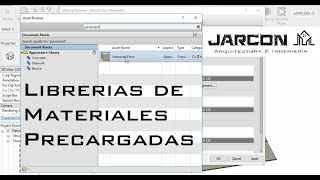 Librerías de materiales  Tutorial Revit 2019 [upl. by Cleavland]