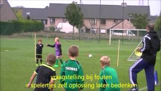 U6 dribbelvoetbal training [upl. by Axel59]