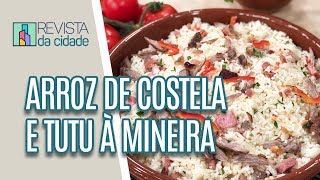 Arroz de costela com tutu à mineira  Revista da Cidade 111119 [upl. by Neisa972]