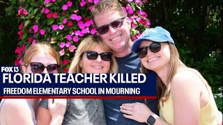 Florida teacher killed in crash that injured wife [upl. by Acherman351]