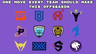 1 Move Every OWL Team Should Make This Offseason [upl. by Hardunn]