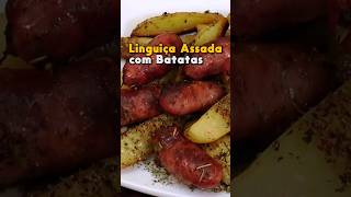 Receita de Linguiça Assada com Batatas  Tv Receitas [upl. by Horatia]