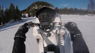 2011 SkiDoo Freeride 800ETEC  Wheelie time [upl. by Gensler]