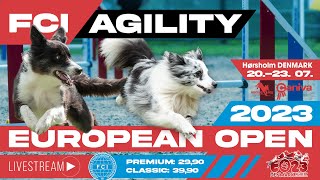 Livestreamtrailer  European Open Agility 2023  workingdog [upl. by Papagena]